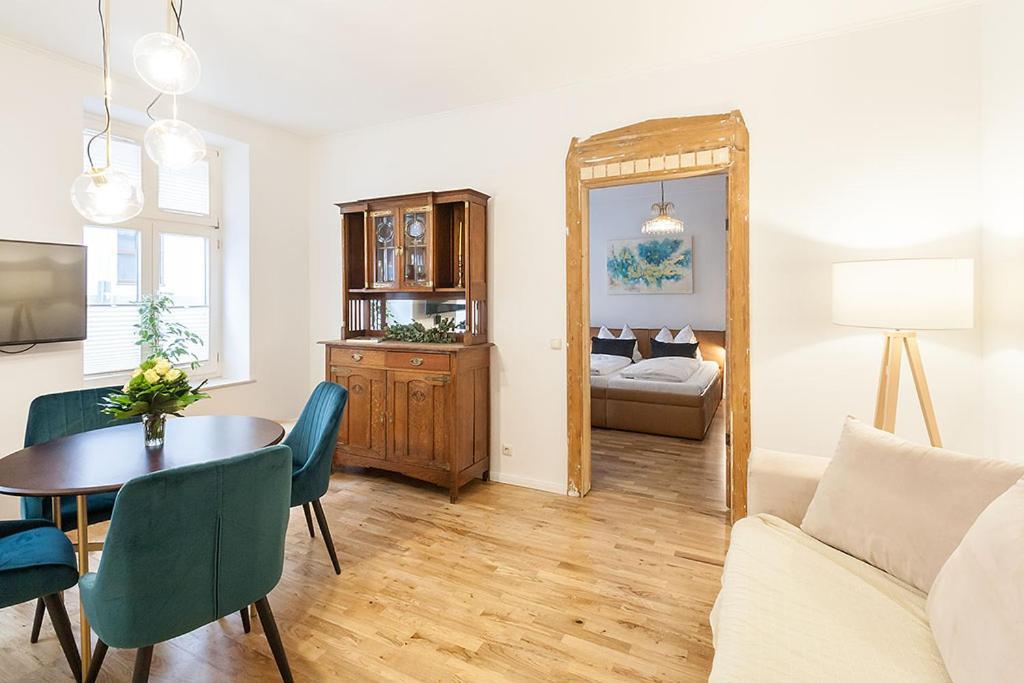 Stilvoll & Ruhig - Zentrale Top-Lage - King Bett Leipzig Exteriör bild