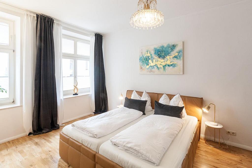 Stilvoll & Ruhig - Zentrale Top-Lage - King Bett Leipzig Exteriör bild