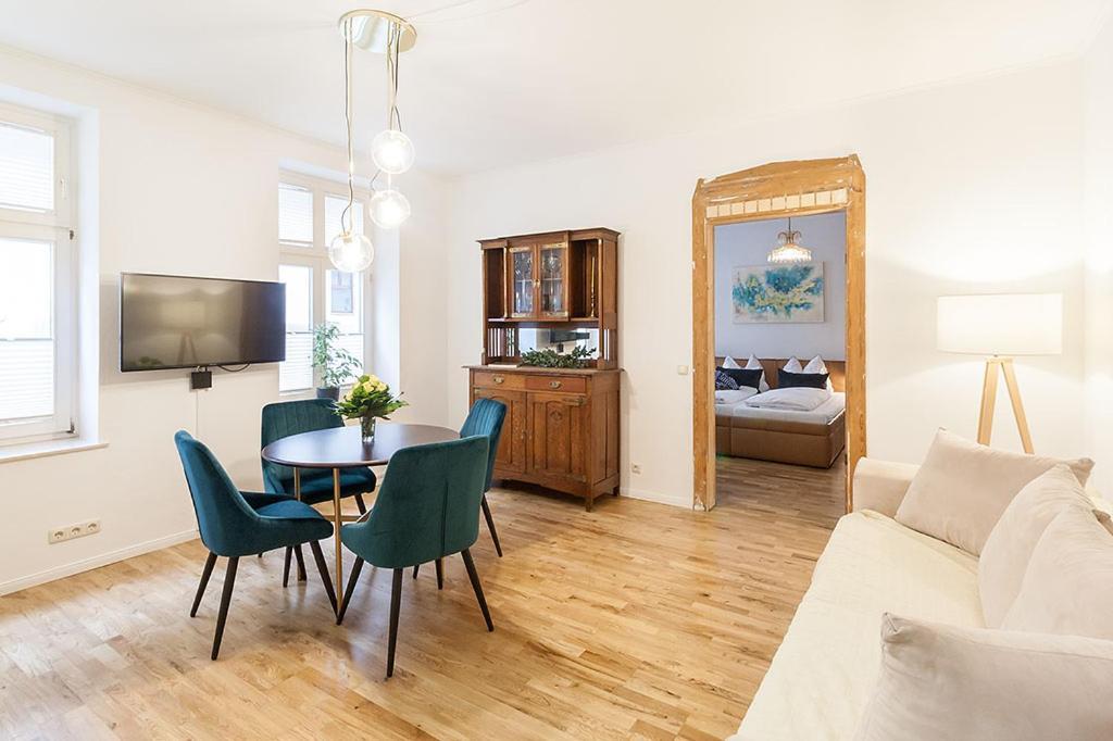 Stilvoll & Ruhig - Zentrale Top-Lage - King Bett Leipzig Exteriör bild